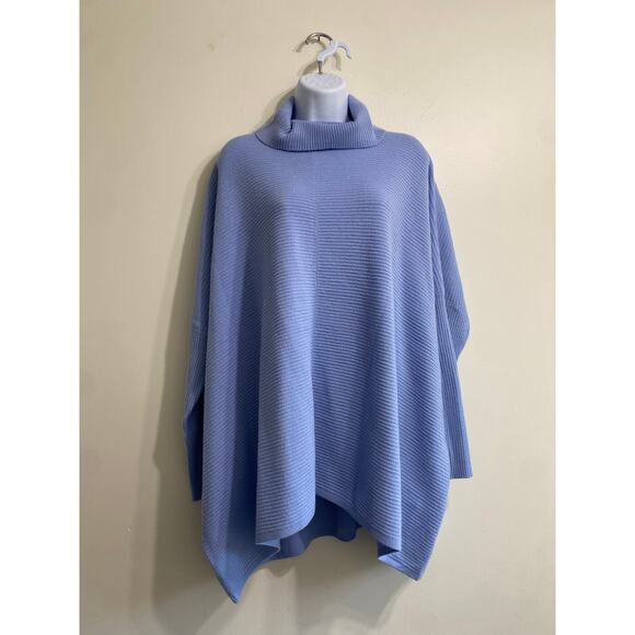 Bat Wing Sleeve Turtleneck Tunic Sweater - Picture 3 of 12